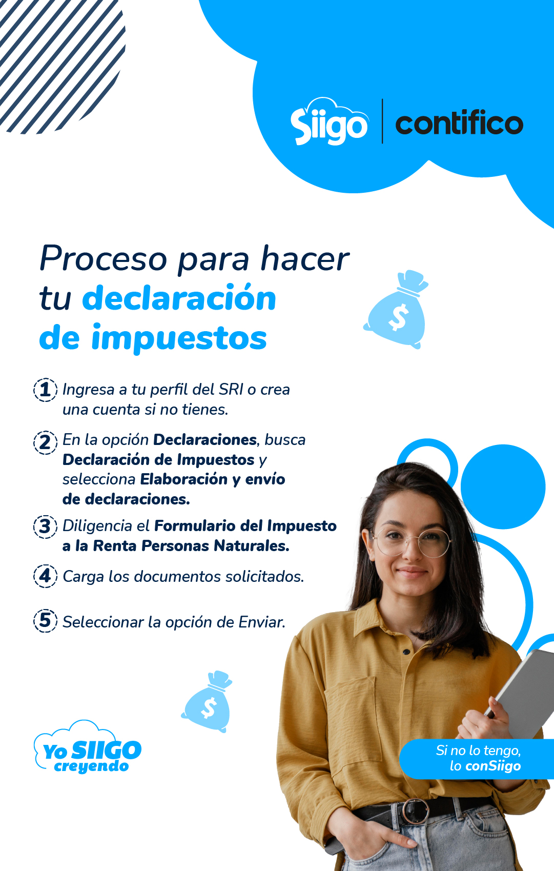 Proceso para hacer declaración de impuestos