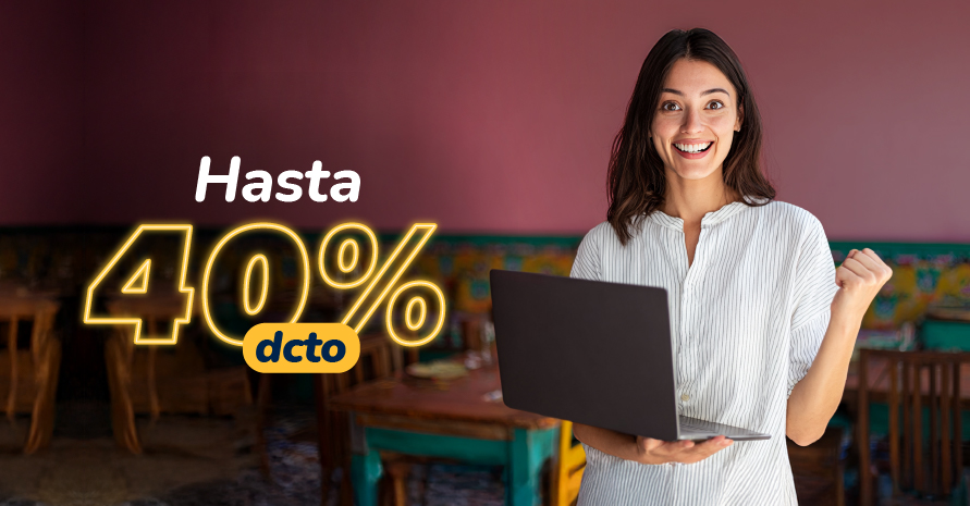 Factura Electrónica: hasta 40% DCTO