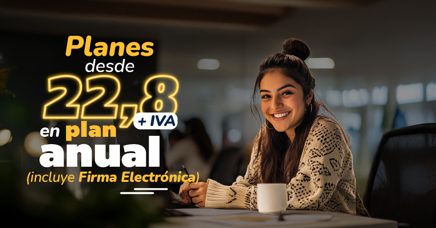 Factura Electrónica: desde 21,79+IVA